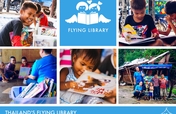 Thailand's "Flying Library" for over 500 children