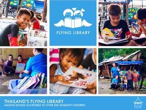 Thailand's "Flying Library" for over 500 children