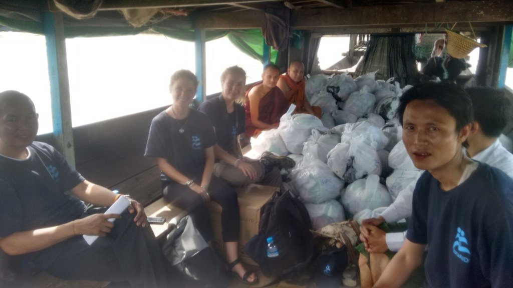 Flood relief for displaced communities in Myanmar