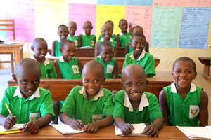 Children at Kutamba Primary School