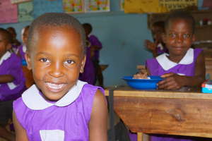 Student at Nyaka Primary School