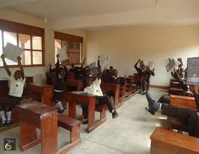 Nyaka Vocational Secondary School Students Reading