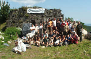The team in August