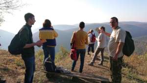 Guided tour for the new friends