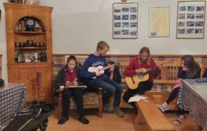 Having fun in the night