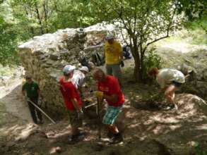 Volunteers from Torna (Slovakia)