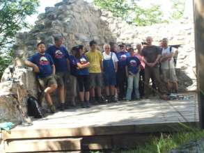 Part of the team of this year's Excavation Week