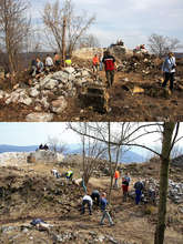 Stone gathering