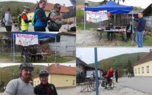 Szogliget checkpoint on the 'Vitezlo'