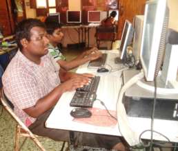 Kannan at the learning center