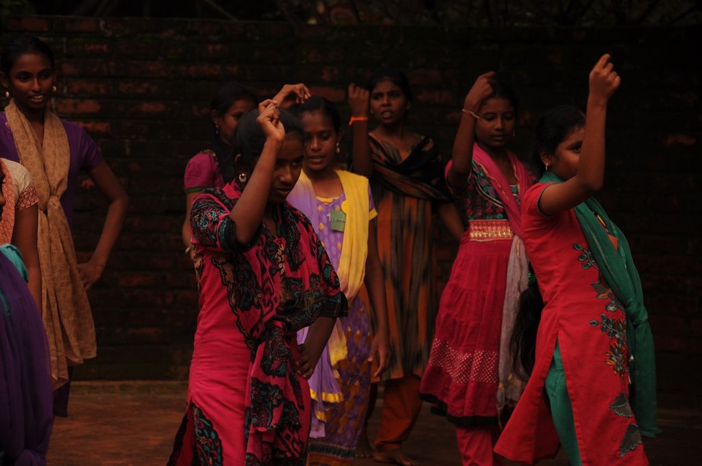 Food for 500 children in our art camps in India