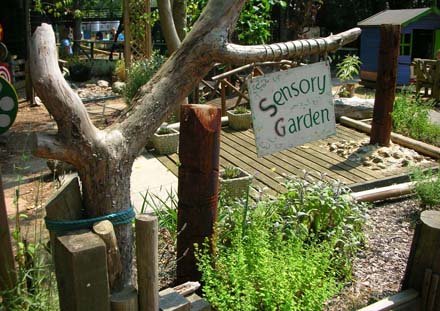 Sensory Garden for Disabled Children in Thailand