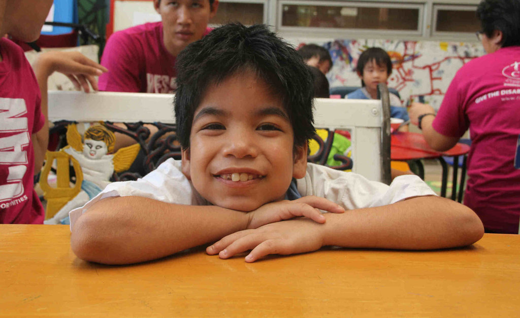 Sensory Garden for Disabled Children in Thailand