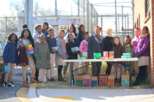 Cookies at MCIW - GSBB girls become entrepreneurs