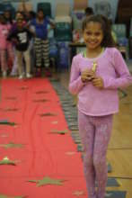 Posing on the red carpet