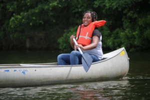 Canoeing on the Magothy River