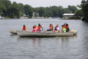 Girl Scout Canoe Fleet