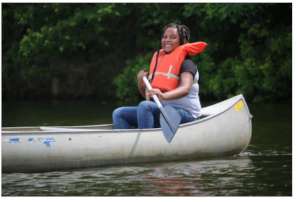 Canoeing at Camp Whippoorwill