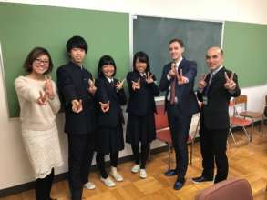 U.S. Embassy staff joined our school visit