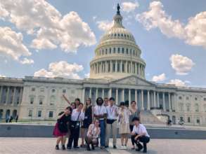 Students visit the U.S. Capitol