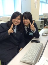 Students at Shiruichi High School in Hokkaido
