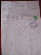 School loan 2020 document