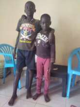 Joseph 10 and Francis 7 need education sponsor 202