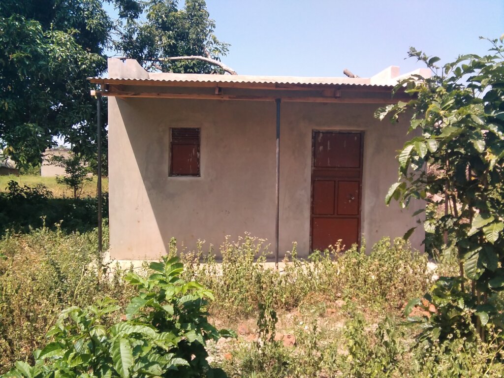 New widows house, constructed by your donations