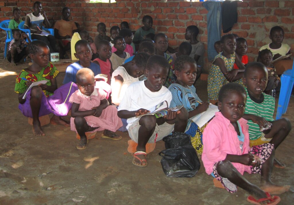 After construction, classrooms didn't have desks