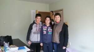 The family who started an AirBnB business