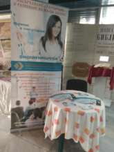 and another table at another national youth event.