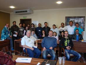 Full class of students in 2014