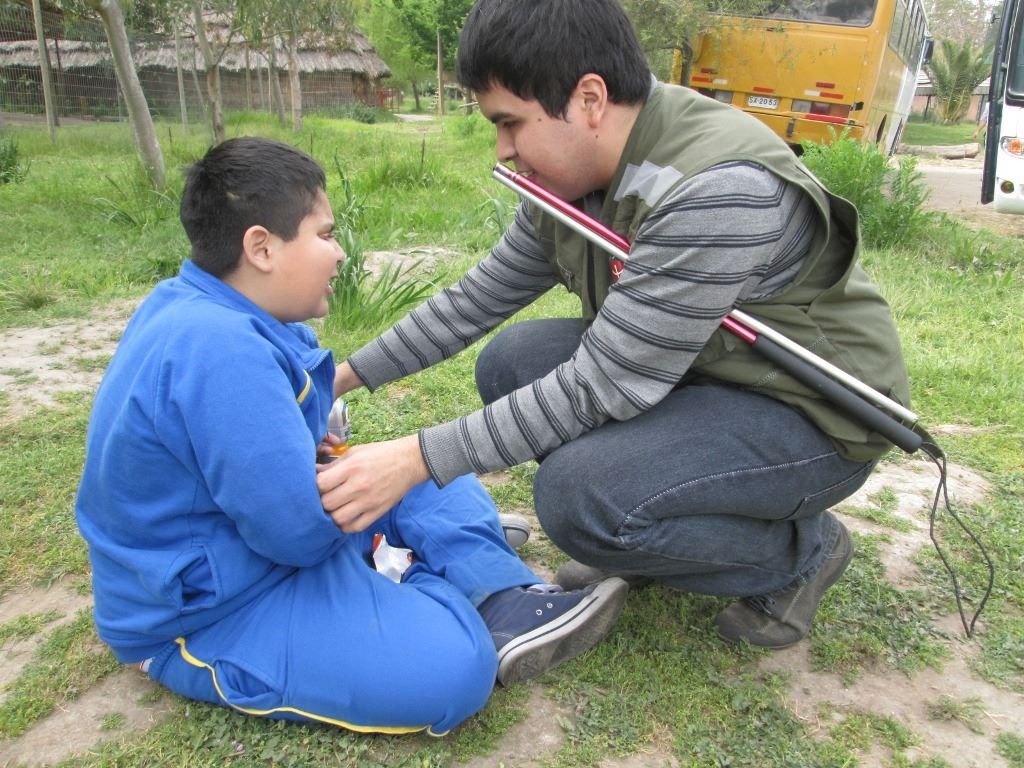 Send 25 multidisabled students to school in Chile