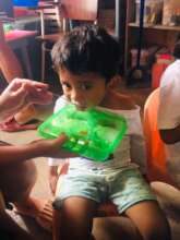 Daniel, 3 years old Project Baon beneficiary