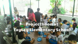 #ProjectBaon Taytay Elem School