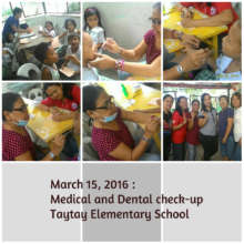 Medical & Dental Check-up of Beneficiaries