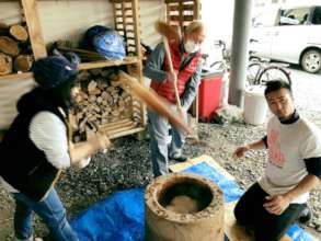 Rice-cake making