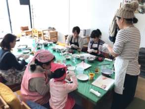 Ichigo-daifuku making
