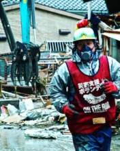 a struggling volunteer