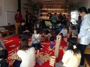 We held an event for local children to enjoy.