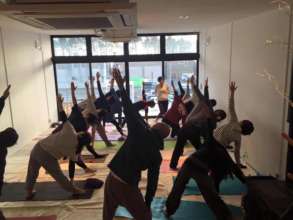 Yoga class
