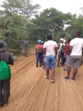 An educational walk by a Marakele Park guide