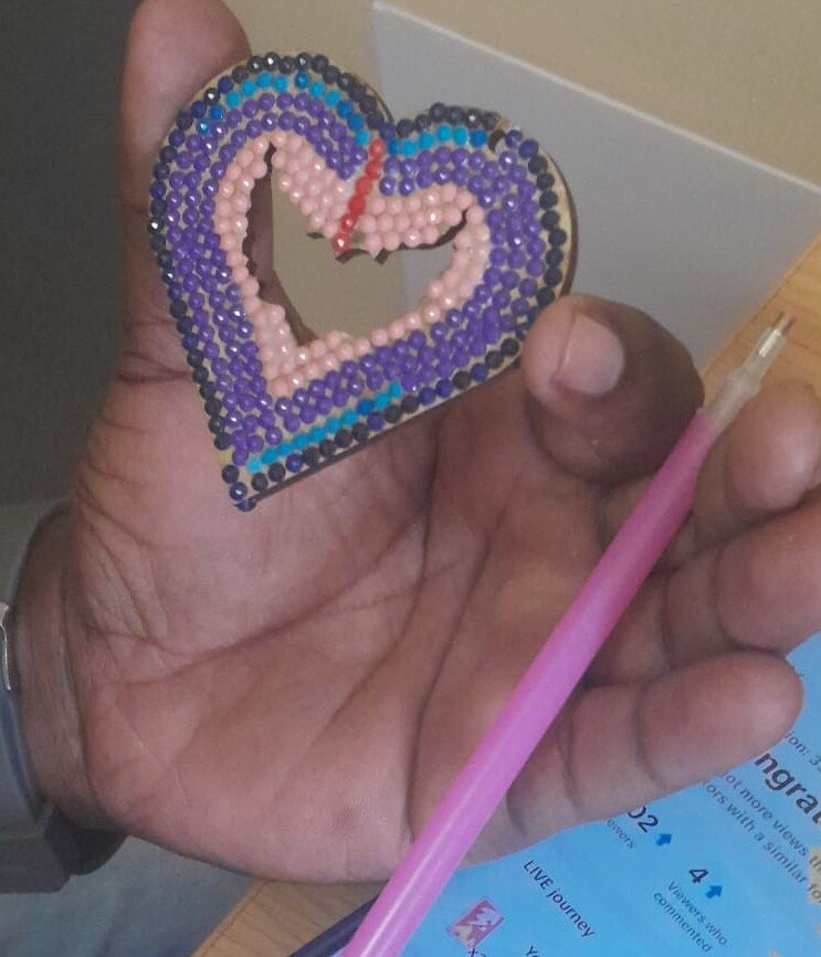 Pic 2, Beadwork teaches patience and care