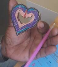 Pic 2, Beadwork teaches patience and care