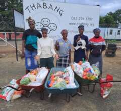 Pic 5, Food parcels for vulnerable households