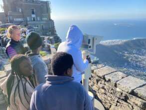 Picture 2, on top of Table Mountain
