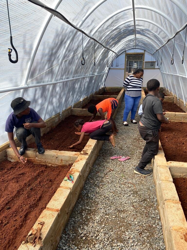 LEARNING TO HAVE GREEN FINGERS