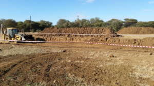 Construction begins