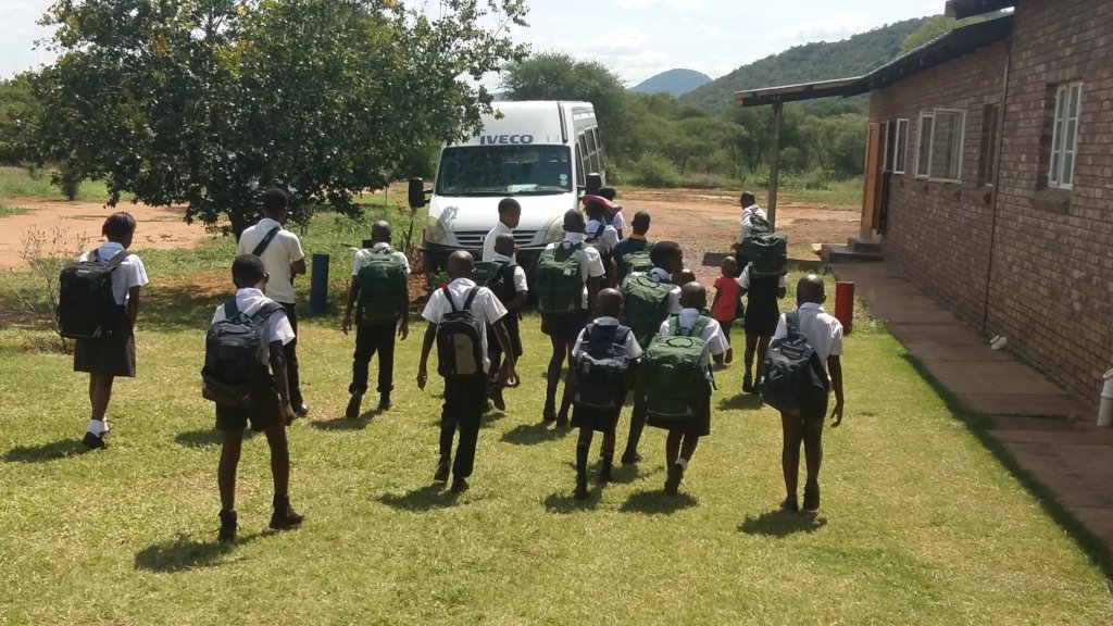 Educating the Thabang Children