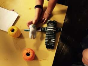 Arts made by children in Safe Houses